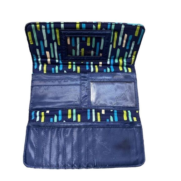 Vera Bradley Katalina Blues Hipster Crossbody & Continental Wallet Matching Set - Picture 10 of 14